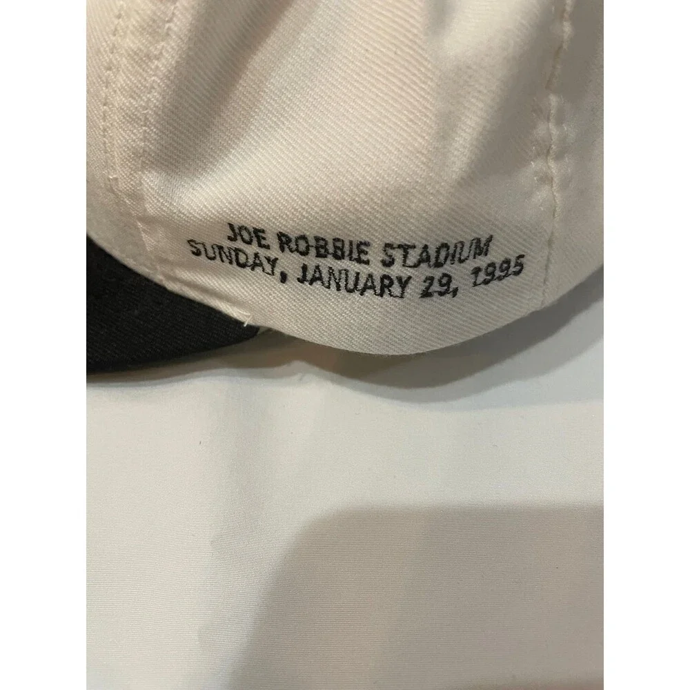 Nutmeg ABC Sports1995 Vintage Super Bowl Ball Cap Snap Back with Tags 1/29/1995